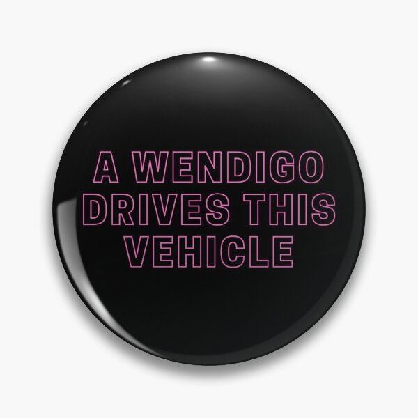 Item preview, A wendigo drives this vehicle - Funny scaryy designed and sold by LukjanovArt.
