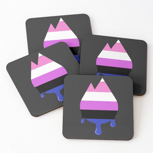 Item preview, Genderfluid Pride - Melting Mountain designed and sold by Korundur.
