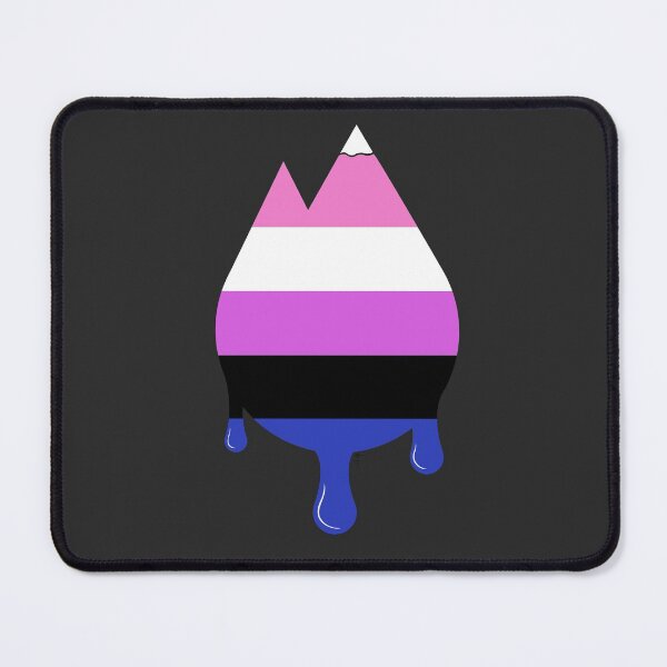 Item preview, Genderfluid Pride - Melting Mountain designed and sold by Korundur.