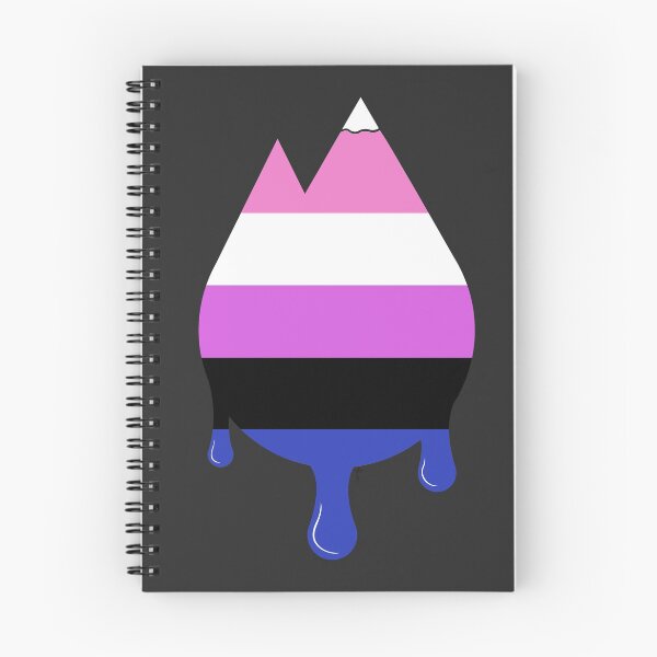 Item preview, Genderfluid Pride - Melting Mountain designed and sold by Korundur.