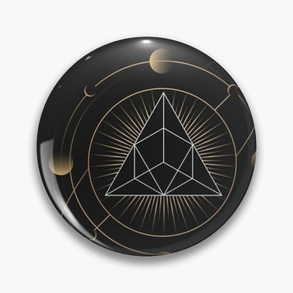 Item preview, Geometric pyramid astrological tarot card designed and sold by TrendyThings37.