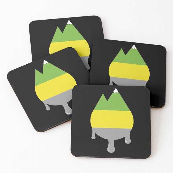 Item preview, Lithromantic Pride Alternate - Melting Mountain designed and sold by Korundur.