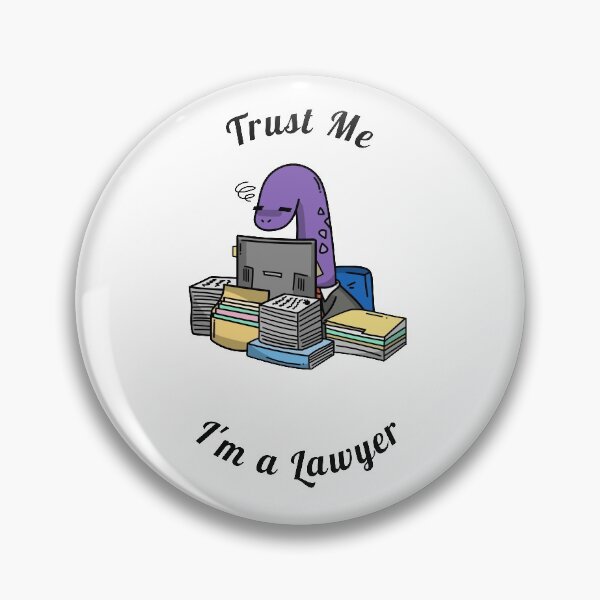 Item preview, Trust Me, I am a Lawyer (Black) designed and sold by eaguileram.