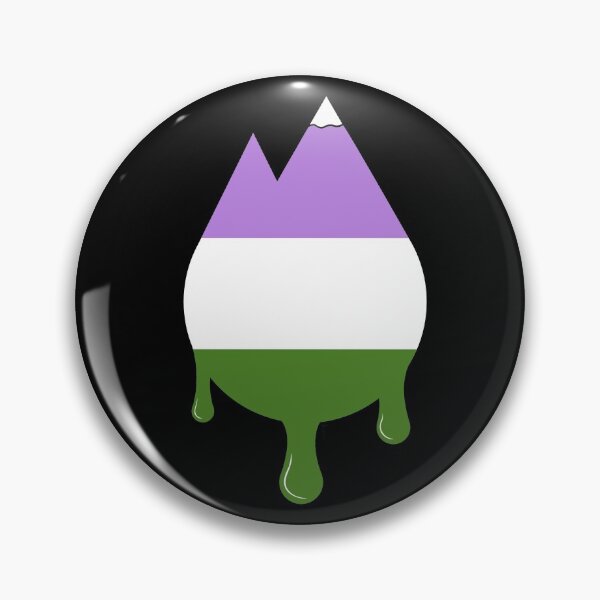 Item preview, Gender-Queer Pride - Melting Mountain designed and sold by Korundur.