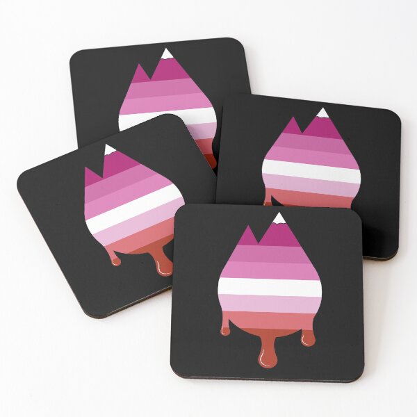 Item preview, Lipstick Lesbian Pride - Melting Mountain designed and sold by Korundur.