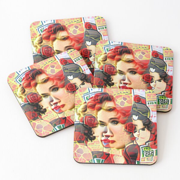 Item preview, 1950s Inspired Collage AI Art designed and sold by Melissa Park.