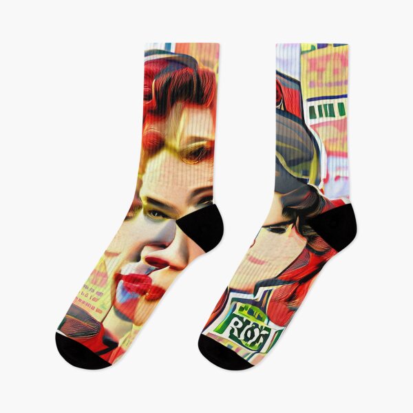 Item preview, 1950s Inspired Collage AI Art designed and sold by Melissa Park.