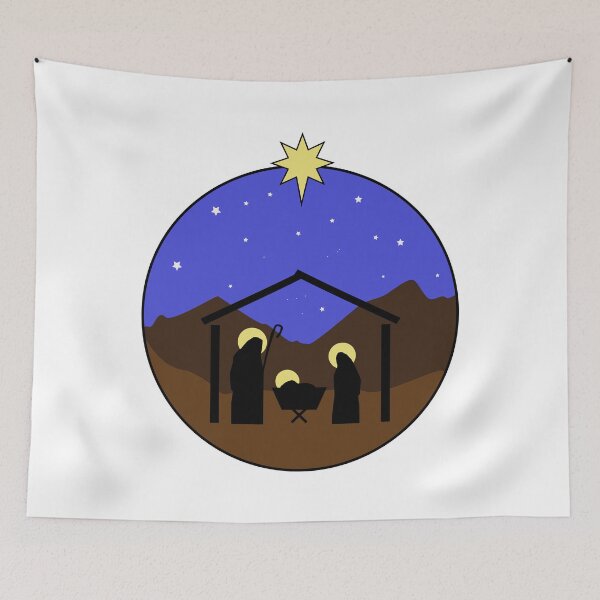 Item preview, Manger Christmas Nativity Scene designed and sold by KTSubz Faith & Fun Designs.