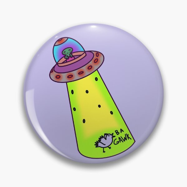 Item preview, Chicken alien abduction designed and sold by Winterdem0n.