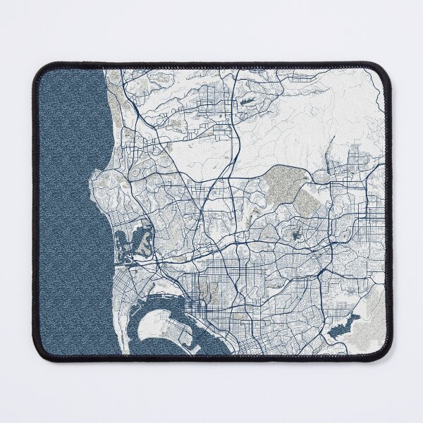 Item preview, San Diego City Map of California, USA - Coastal designed and sold by deMAP.
