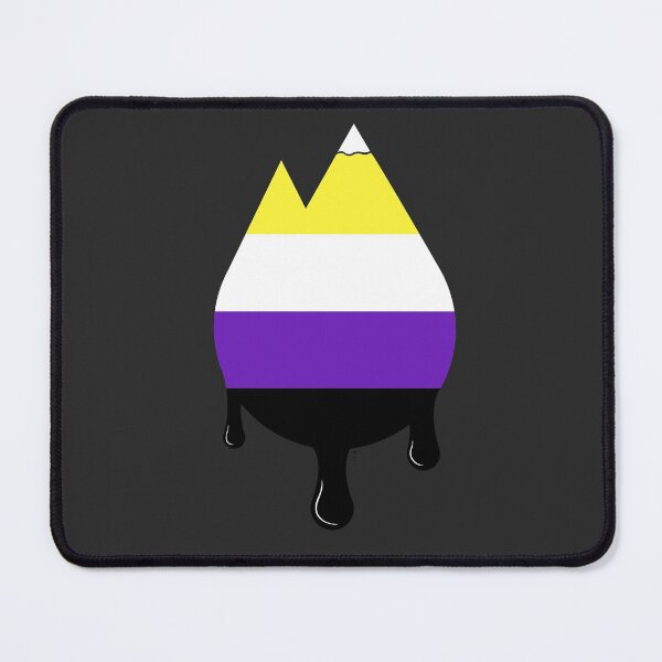 Item preview, Non-BInary Pride - Melting Mountain designed and sold by Korundur.
