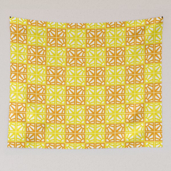 Item preview, Breeze Block Eleven P Yellow designed and sold by Owen1976.