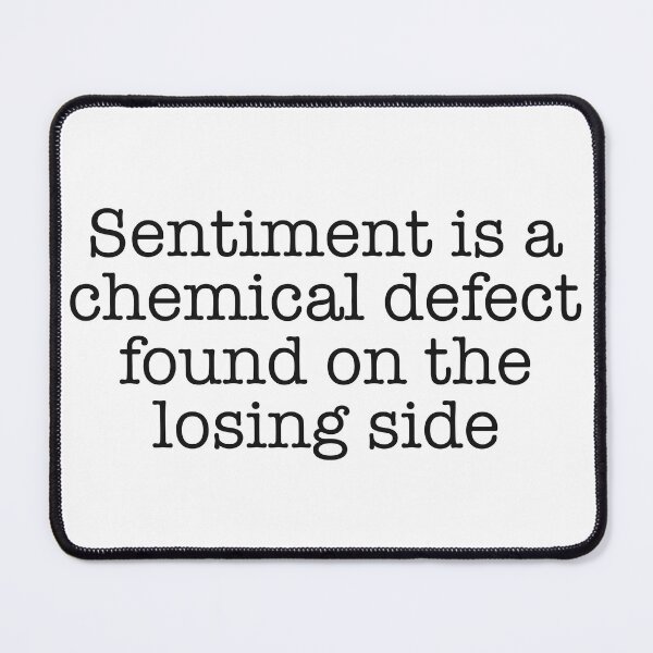 Item preview, Sentiment is a Chemical Defect - BBC Sherlock Holmes designed and sold by LinhlyHarwell13.