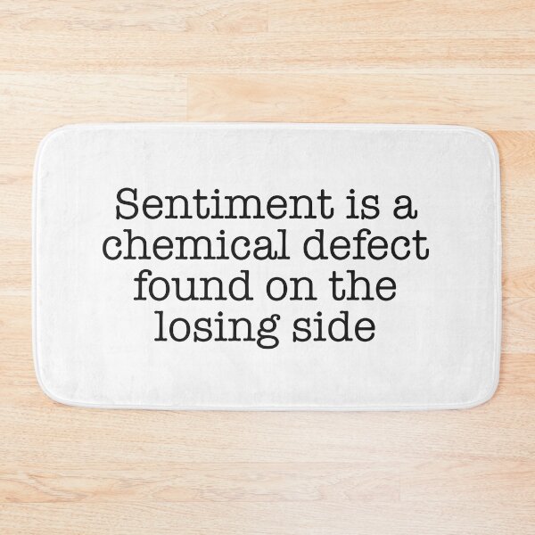Item preview, Sentiment is a Chemical Defect - BBC Sherlock Holmes designed and sold by LinhlyHarwell13.