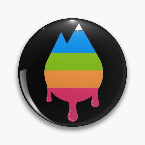 Item preview, Panromantic Pride - Melting Mountain designed and sold by Korundur.
