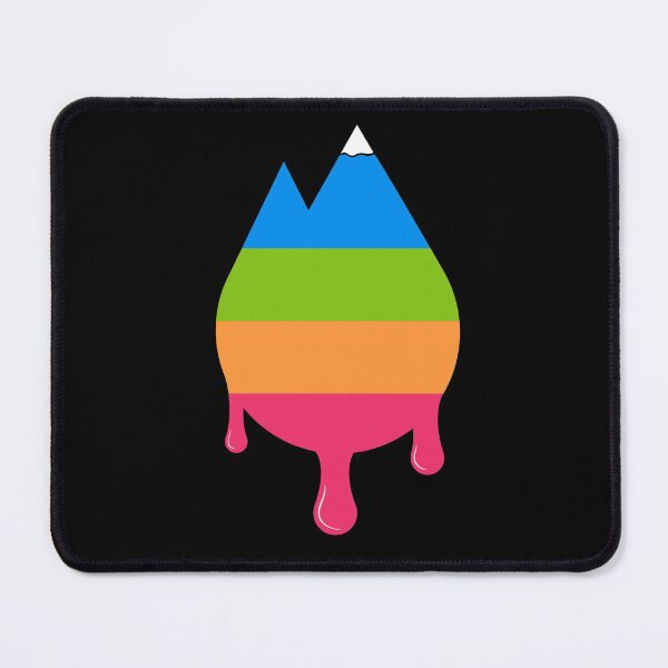 Item preview, Panromantic Pride - Melting Mountain designed and sold by Korundur.