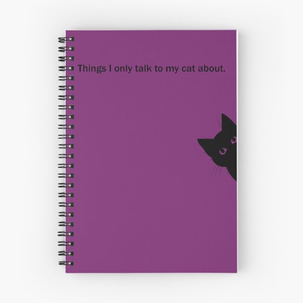 Item preview, Things I only talk to my cat about designed and sold by prjncess.
