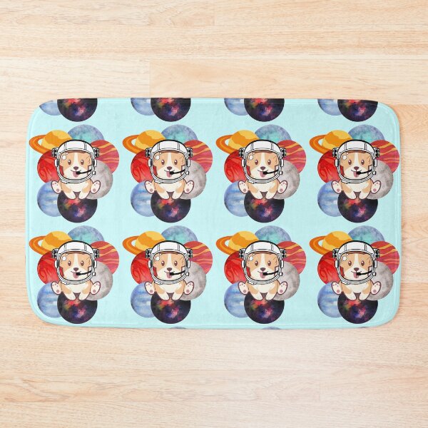 Item preview, Space Corgi & Planets - The Cool Astronaut Puppy! designed and sold by LukjanovArt.