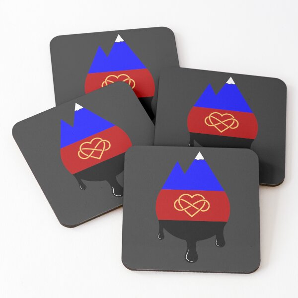 Item preview, Polyamorous Pride - Melting Mountain designed and sold by Korundur.