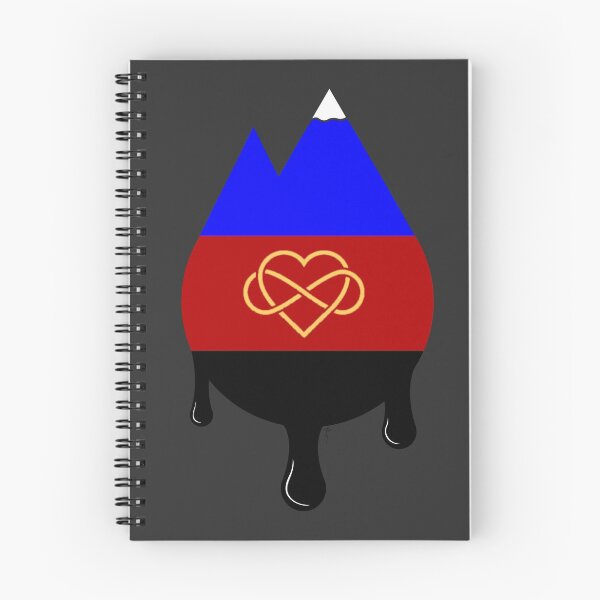 Item preview, Polyamorous Pride - Melting Mountain designed and sold by Korundur.