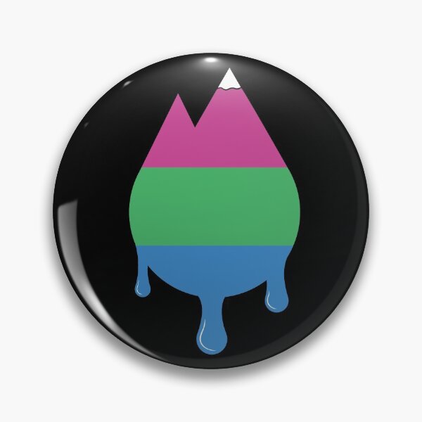 Item preview, Polysexual Pride - Melting Mountain designed and sold by Korundur.