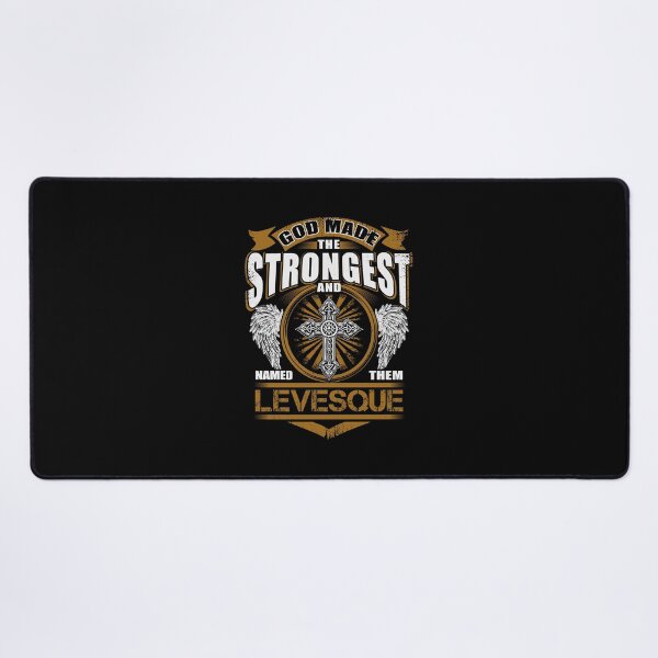 Item preview, Levesque Name T Shirt - God Found Strongest And Named Them Levesque Gift Item Tee designed and sold by artiagasonya.