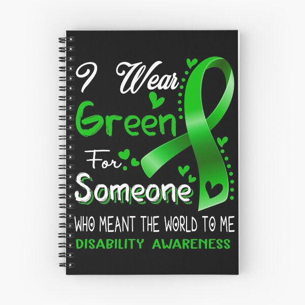 Item preview, I Wear Green For Someone DISABILITY Awareness designed and sold by Adropine.