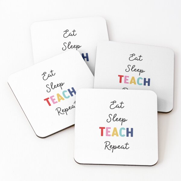 Item preview, Eat Sleep Teach Repeat designed and sold by cath-elizabeth.