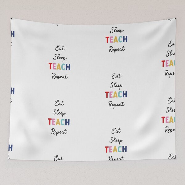 Item preview, Eat Sleep Teach Repeat designed and sold by cath-elizabeth.
