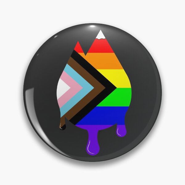 Item preview, Progress Pride - Melting Mountain designed and sold by Korundur.