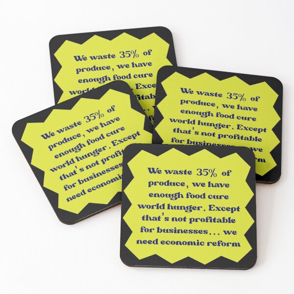 Item preview, End World Hunger - Support Economic Reform designed and sold by Picket Club.