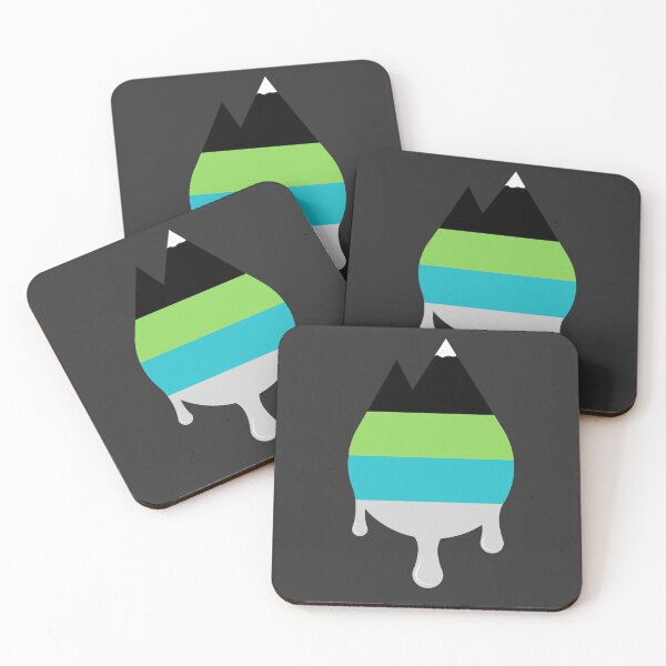 Item preview, Quoiromantic Pride - Melting Mountain designed and sold by Korundur.