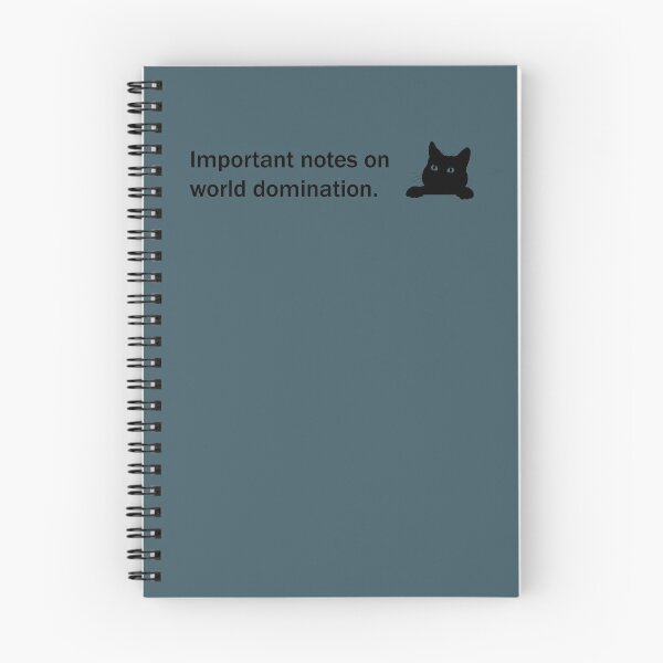 Item preview, Important notes on world domination designed and sold by prjncess.