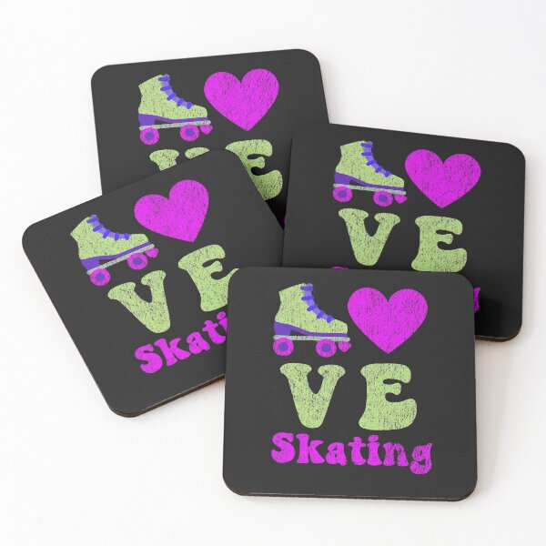 Item preview, Love Roller Skating Fun Inline Skater designed and sold by Krysanthe.