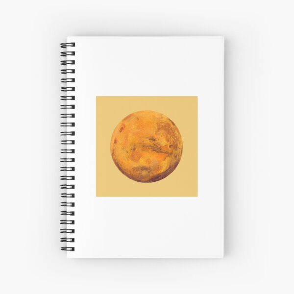 Mars - V1 Spiral Notebook
