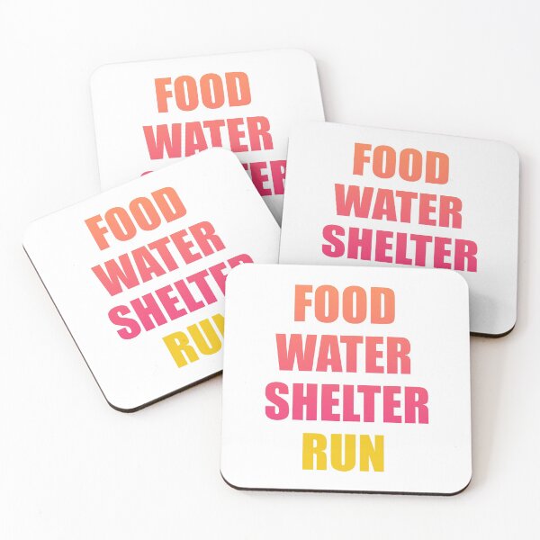 Aperçu de l'œuvre Course d'abri d'eau alimentaire créée et vendue par storefoxmix.