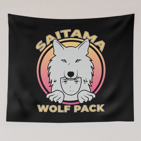 Item preview, Saitama Wolf Pack-Crypto designed and sold by BLACKSUN-SHOP.