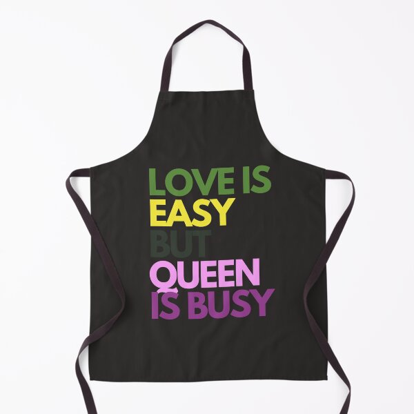 Item preview, Love is easy but Queen is busy designed and sold by aboniteblanc.