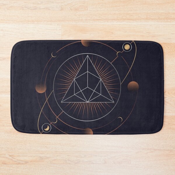 Item preview,  Geometric pyramid astrological tarot card designed and sold by TrendyThings37.