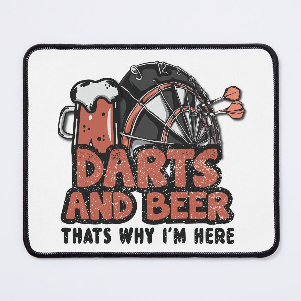 Item preview, Darts And Beer That's Why I'M Here designed and sold by Forysta.