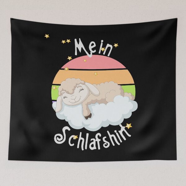 Item preview, My Sleepship Sheep Retro Vintage designed and sold by Colator.