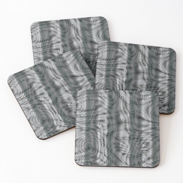 Item preview, Psychedelic Hypnotic Trippy Acid Swirls Grey Stripes designed and sold by James-Cole.