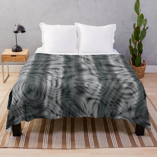 Item preview, Psychedelic Hypnotic Trippy Acid Swirls Grey Stripes designed and sold by James-Cole.