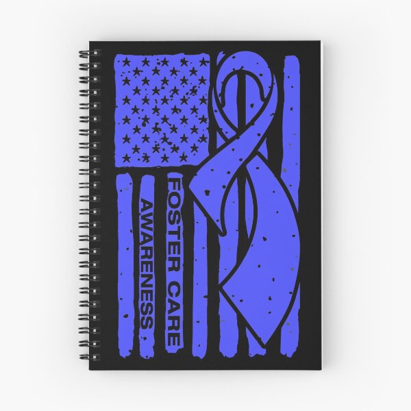 Item preview, Foster Care Awareness Ribbon American Flag designed and sold by Tadmab.