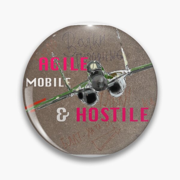Item preview, MiG-29 : Agile, Mobile & Hostile  designed and sold by HushKit.