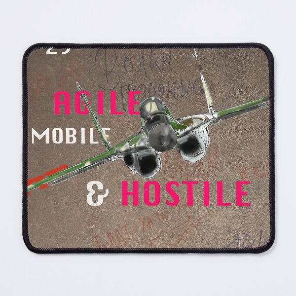 Item preview, MiG-29 : Agile, Mobile & Hostile  designed and sold by HushKit.