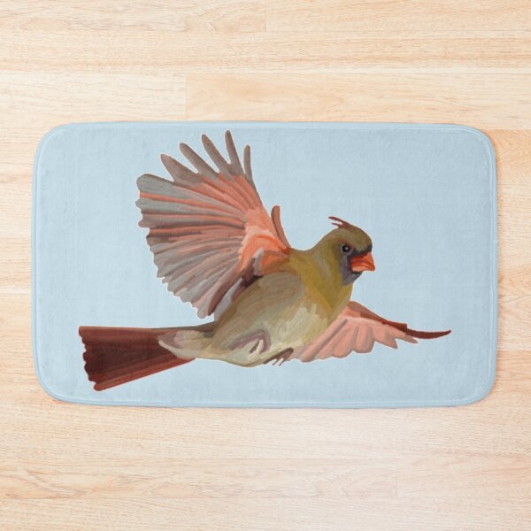 Item preview, Female Cardinal Illustration designed and sold by Deborah Camp.