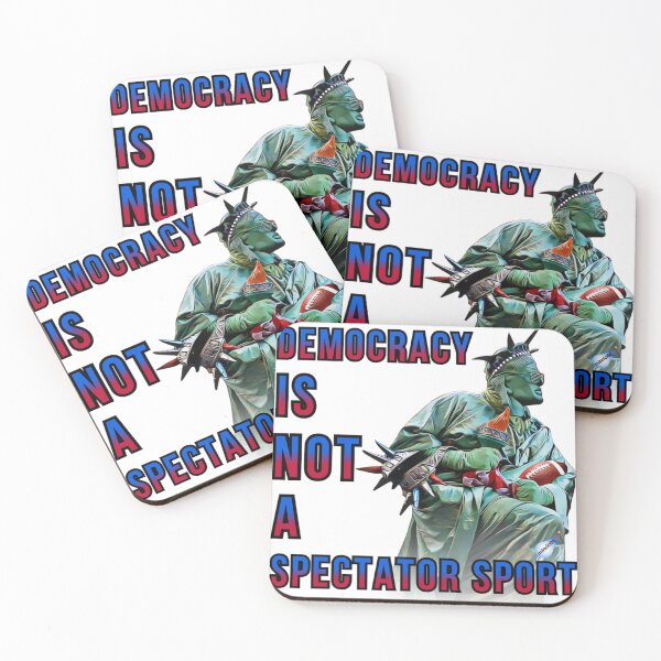 Item preview, Democracy Is Not A Spectator Sport designed and sold by Mindcite.