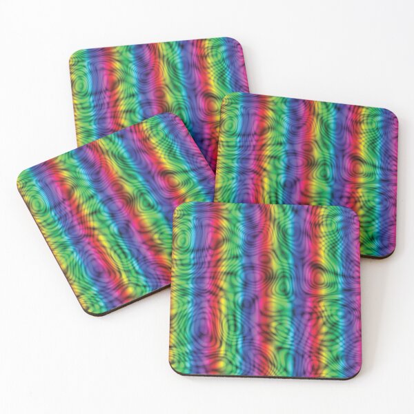 Item preview, Psychedelic Hypnotic Trippy Acid Swirls Rainbow Stripes designed and sold by James-Cole.