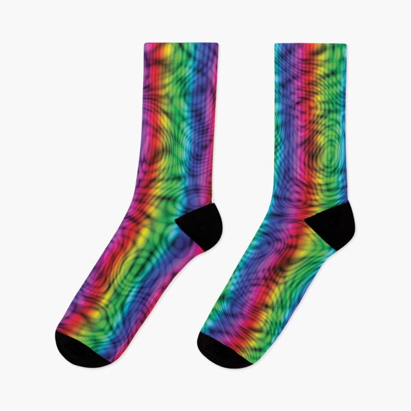 Item preview, Psychedelic Hypnotic Trippy Acid Swirls Rainbow Stripes designed and sold by James-Cole.